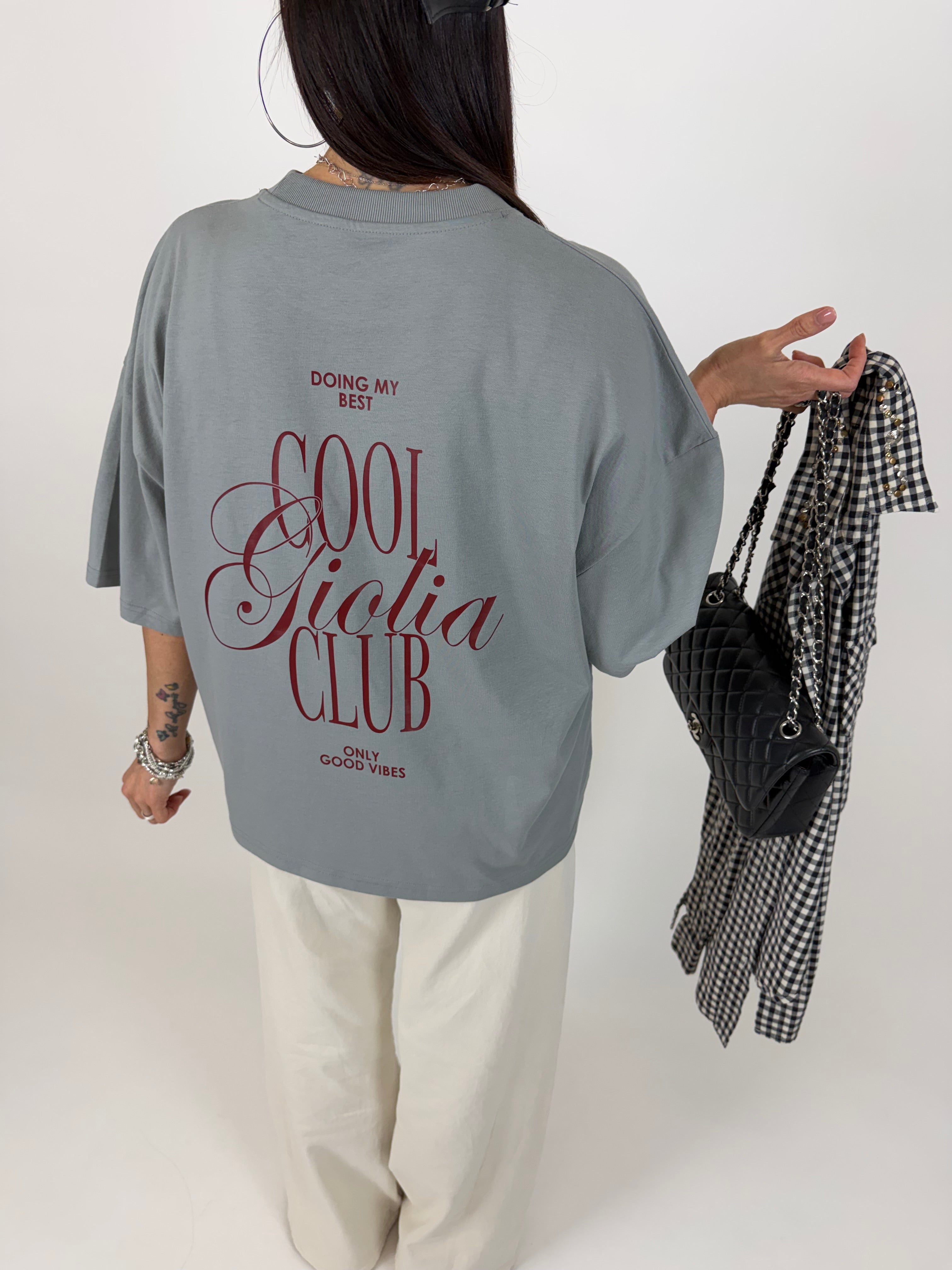 GIOLÍA CLUB T-SHIRT STONE