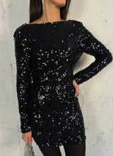 Carica l&#39;immagine nel visualizzatore di Gallery, night flake dress
