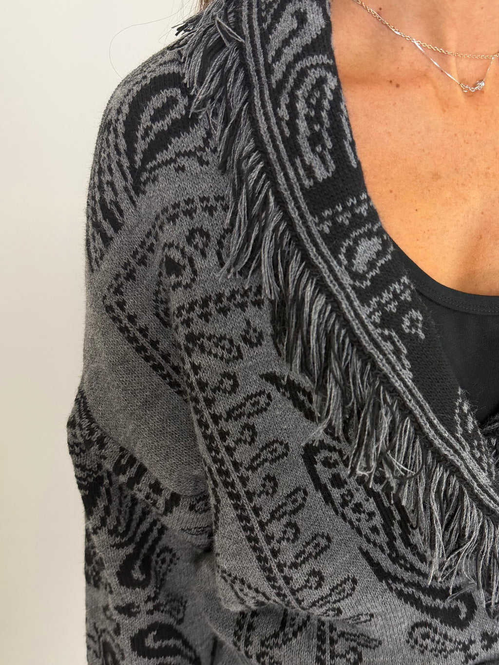 CARDIGAN AZTECO