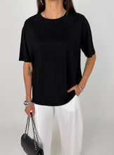 Carica l'immagine nel visualizzatore di Gallery, T-SHIRT BLACK SHINE
