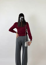 Carica l&#39;immagine nel visualizzatore di Gallery, PULL CHIC BORDEAUX
