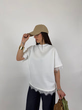 Carica l'immagine nel visualizzatore di Gallery, MAGLIA DETAILS BIANCA
