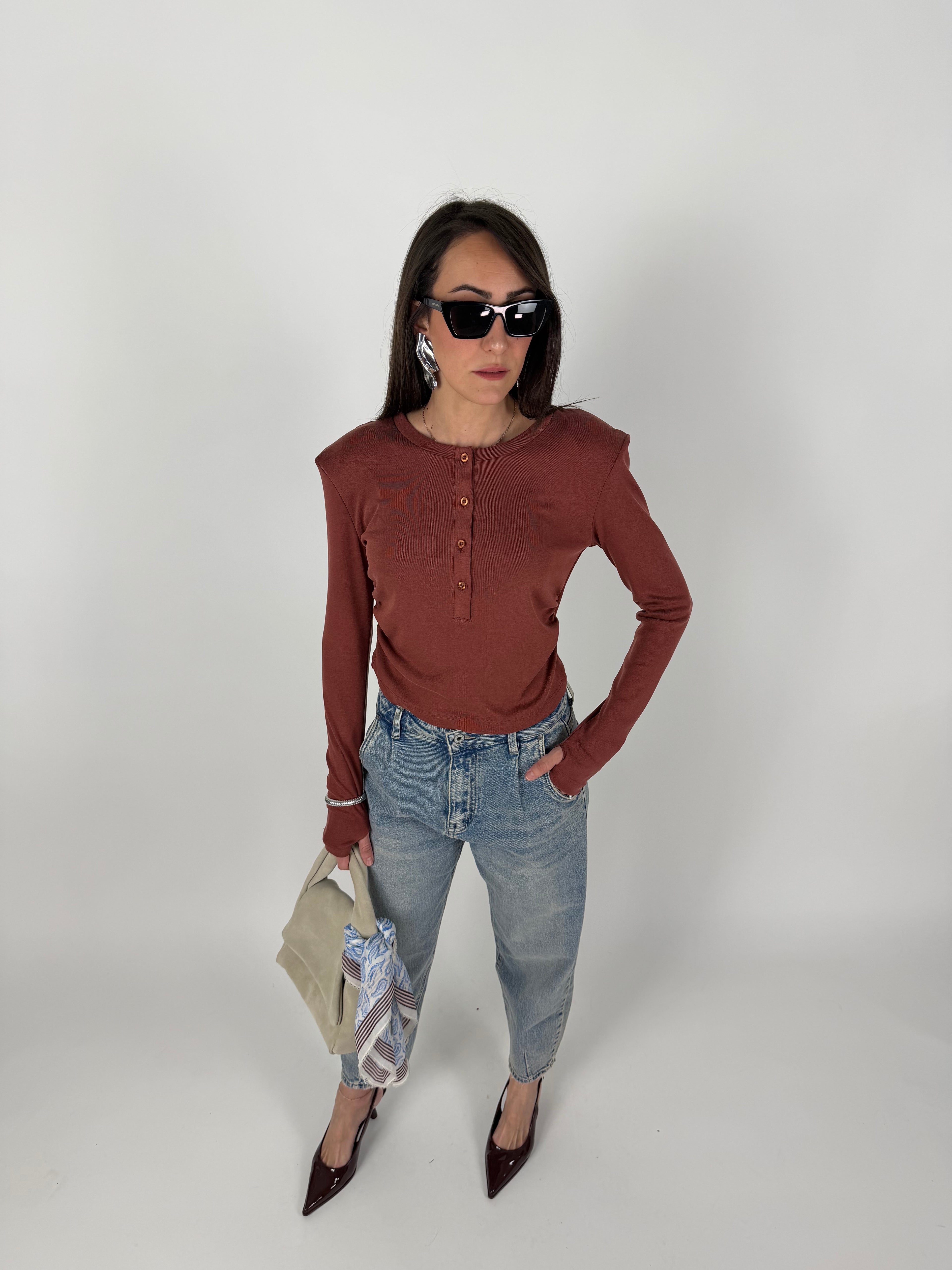 MAGLIA MOUSSE RAME