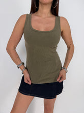 Carica l'immagine nel visualizzatore di Gallery, TANKTOP VINTAGE VERDE MIL

