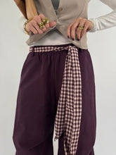 Carica l&#39;immagine nel visualizzatore di Gallery, VIKY PANTS PRUGNA
