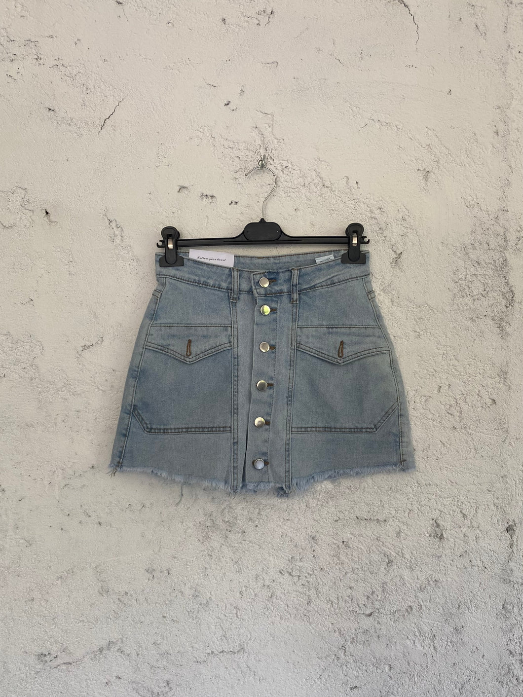 SKIRTY PANTS LIGHT DENIM