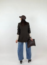 Carica l&#39;immagine nel visualizzatore di Gallery, BLAZER CLASSY MOKA
