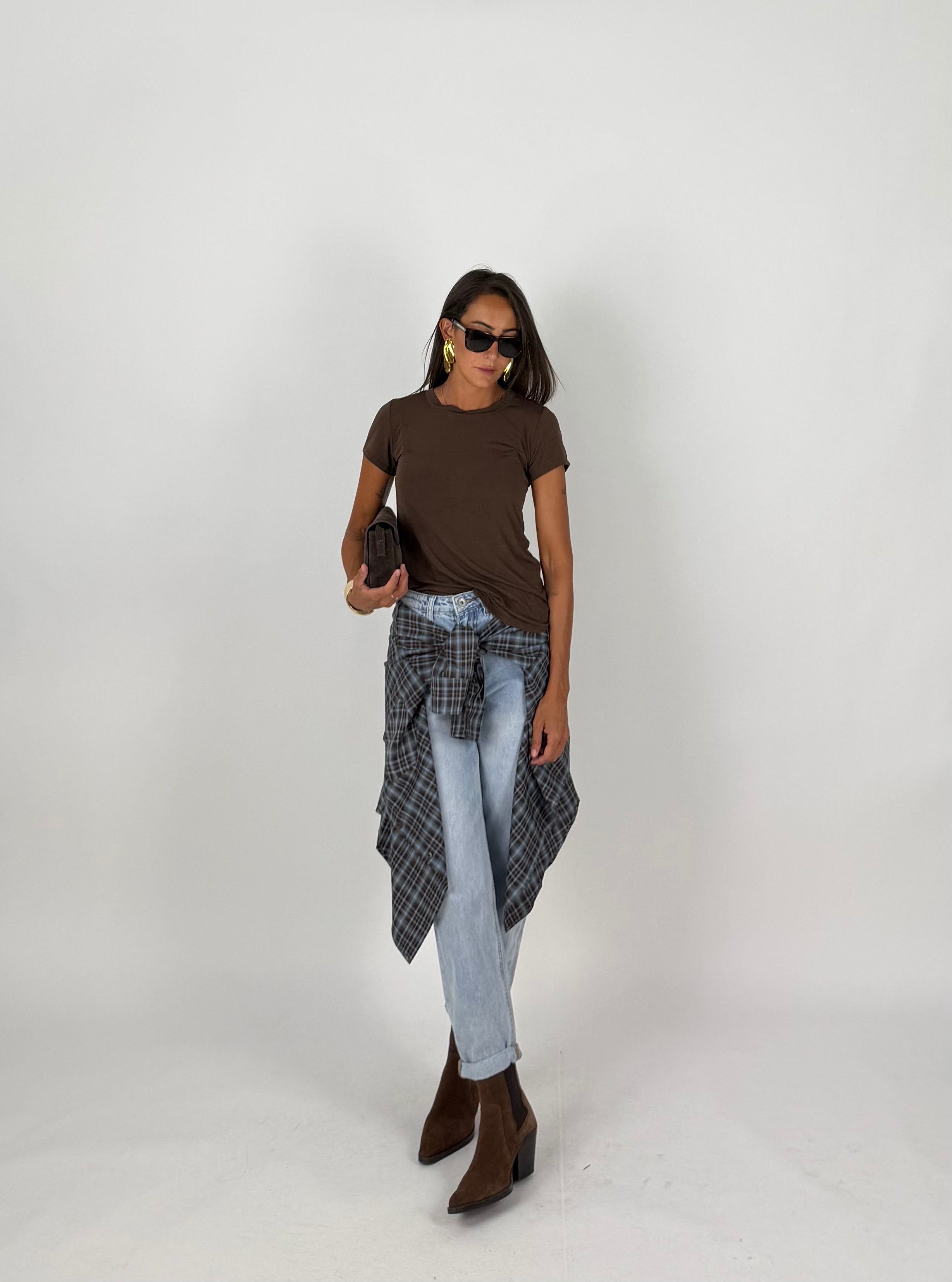T-SHIRT VEIL CHOCO