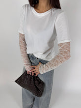 Carica l'immagine nel visualizzatore di Gallery, T-SHIRT SLEEVE BIANCA
