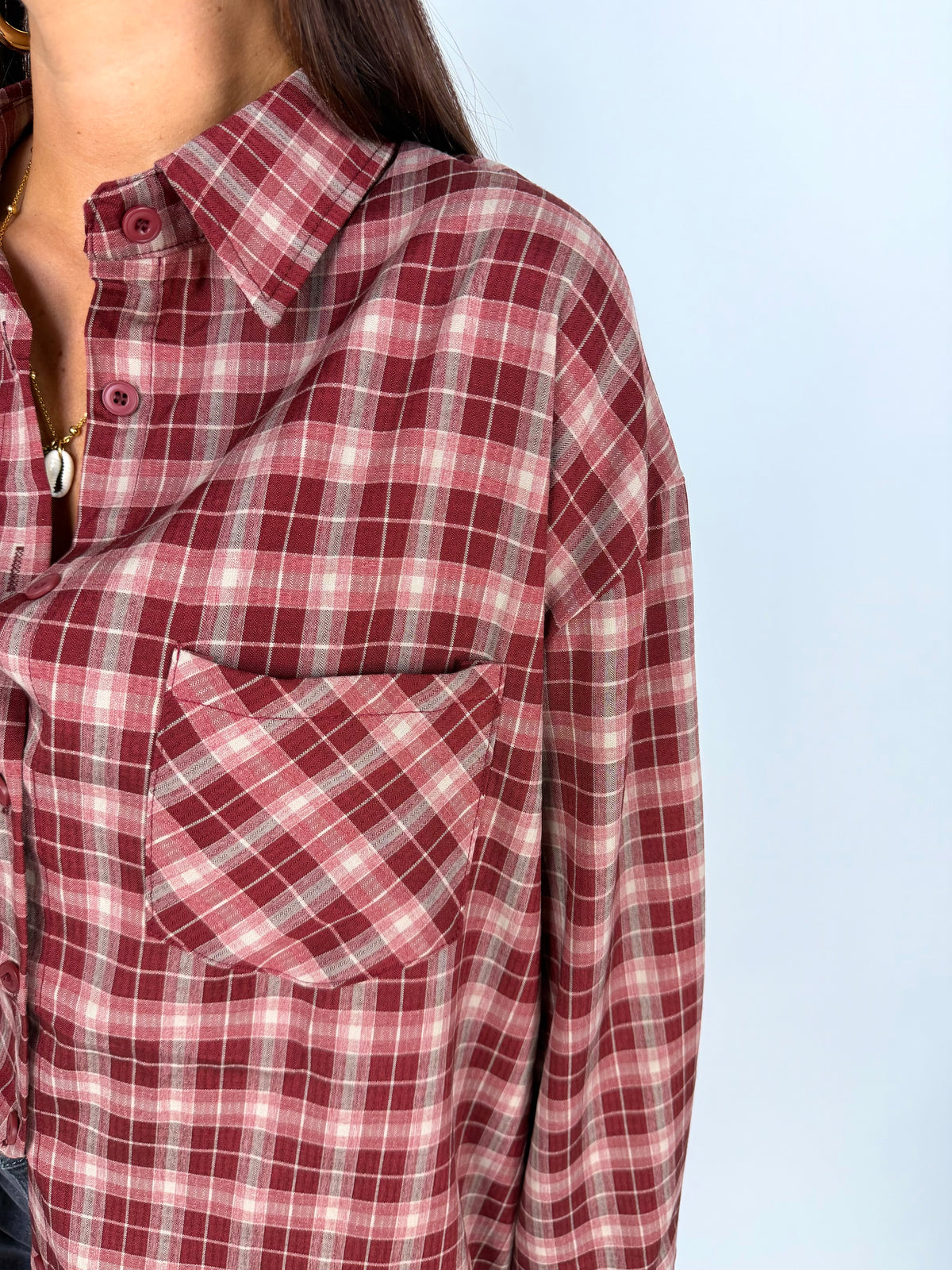 CAMICIA CHECK ROSSA