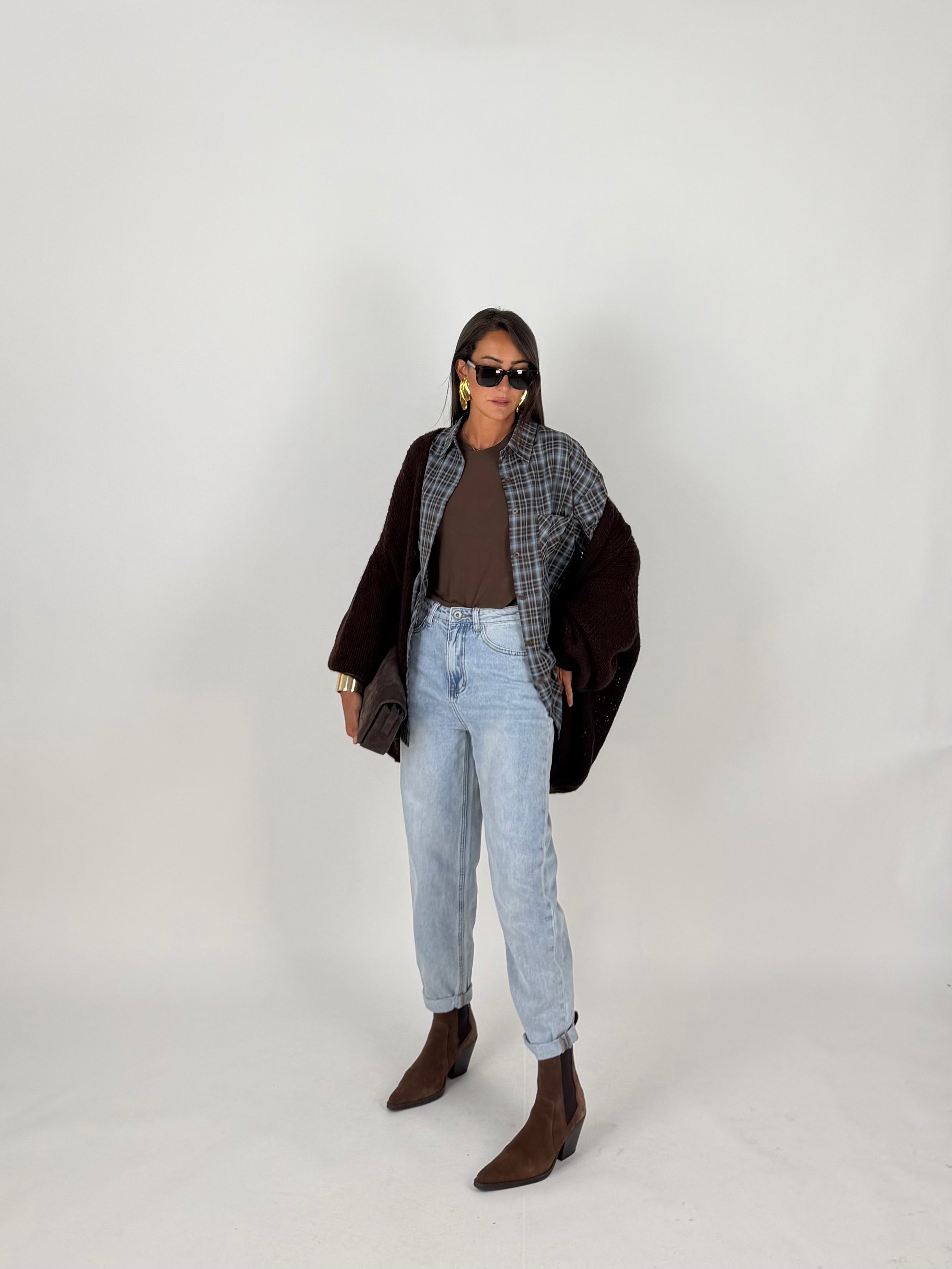 MAXI CARDIGAN CACAO