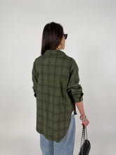Carica l'immagine nel visualizzatore di Gallery, SHIRT CHECK DENIM OLIVE

