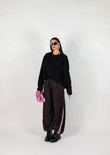 Carica l'immagine nel visualizzatore di Gallery, FELPA WIDE NERA
