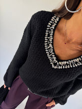 Carica l&#39;immagine nel visualizzatore di Gallery, PULL DIAMOND NERO
