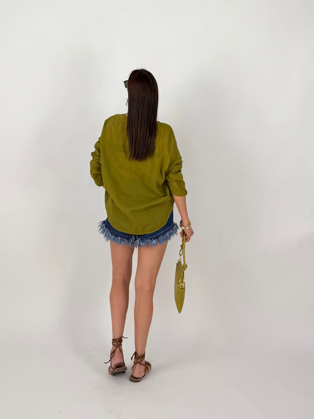 VEIL SHIRT OLIVA