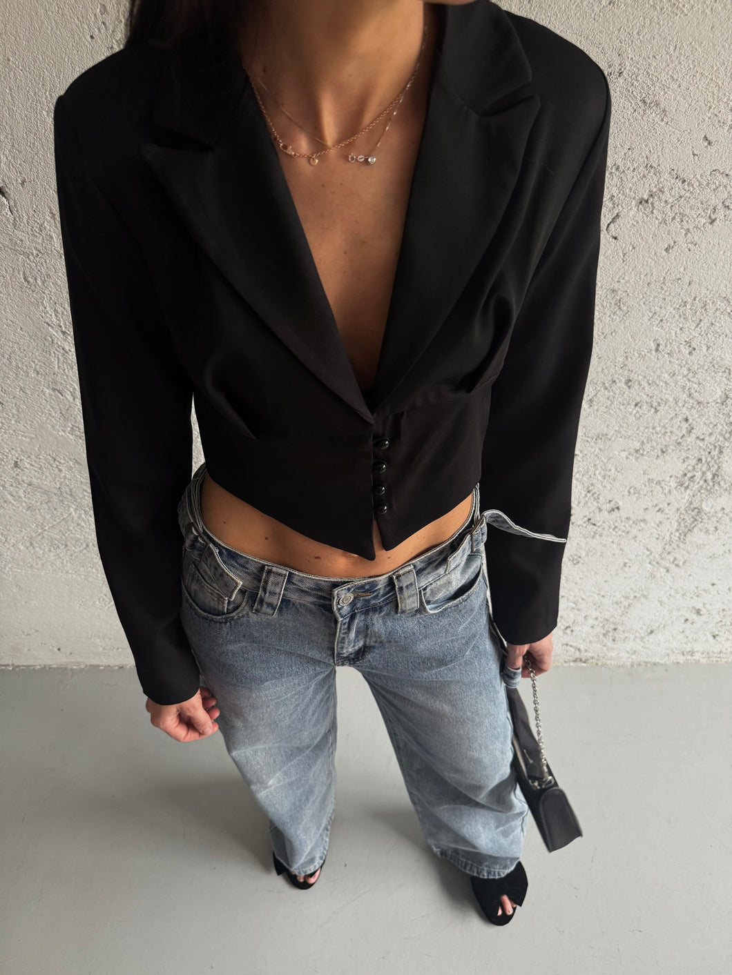 blazer corpetto