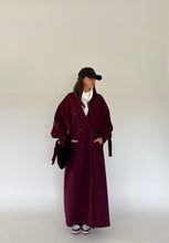 Carica l&#39;immagine nel visualizzatore di Gallery, CAPPOTTO CUFF WINE
