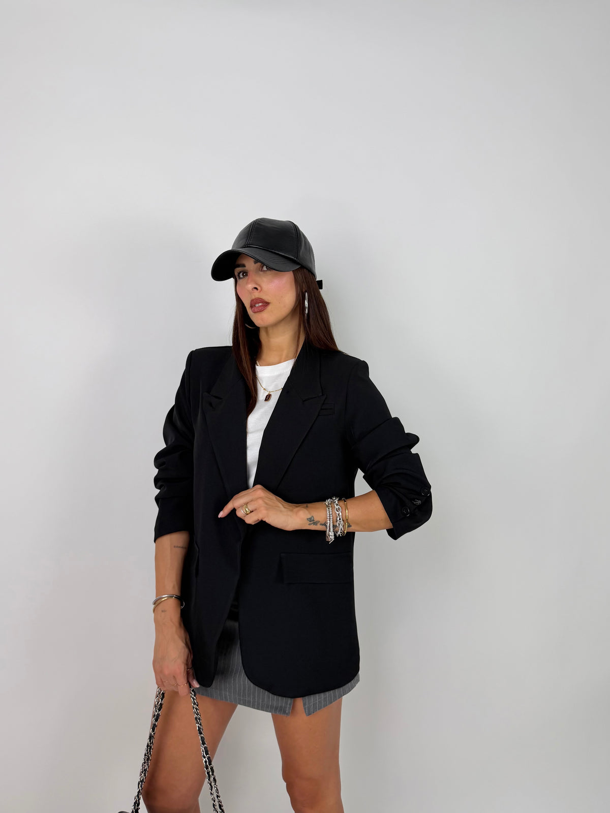 BLAZER SIDE NERO