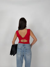 Carica l'immagine nel visualizzatore di Gallery, BODY CUT CROSS ROSSO
