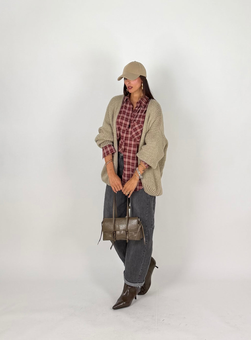 MAXI CARDIGAN CORDA