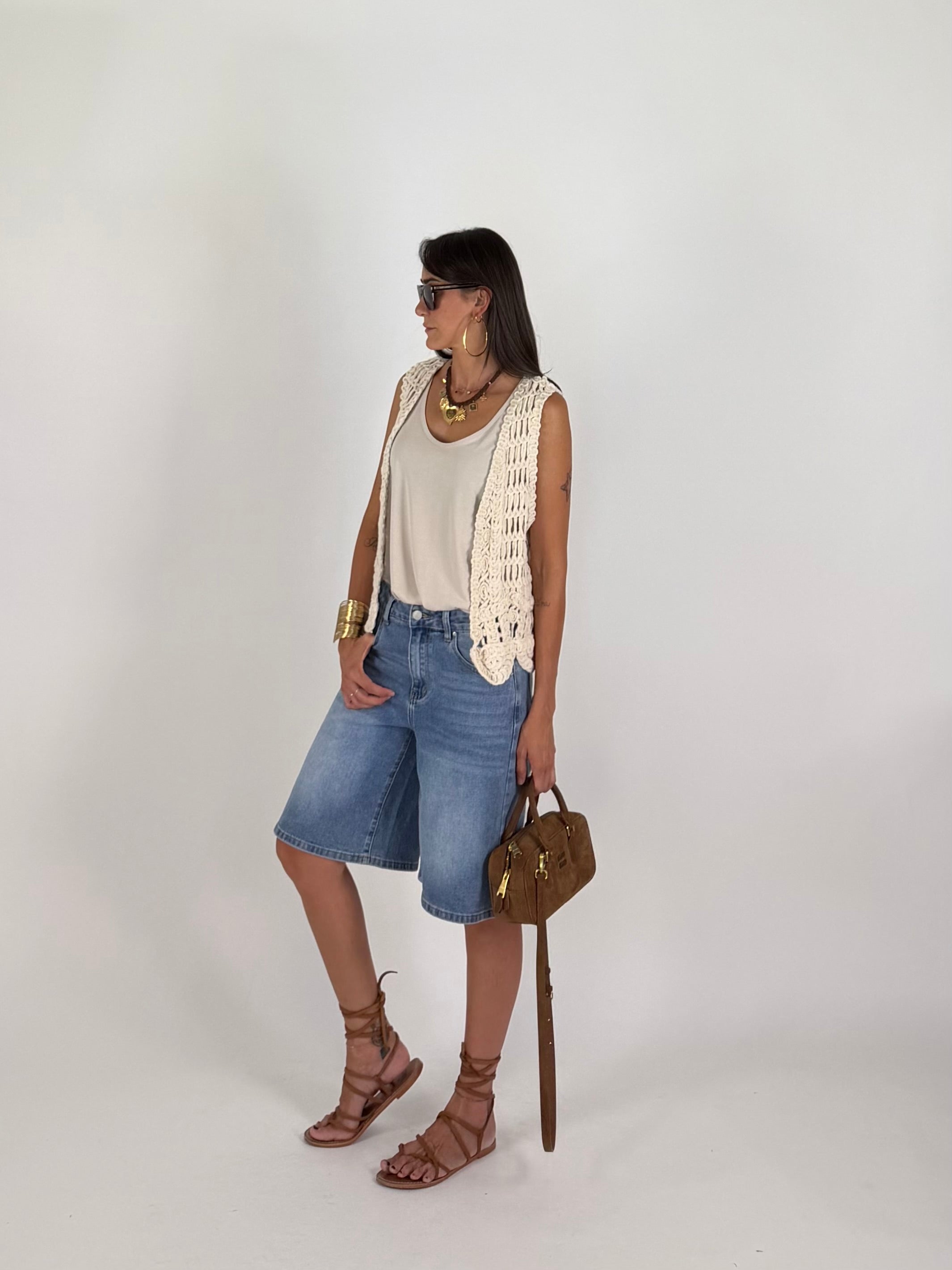GILET CROCHET