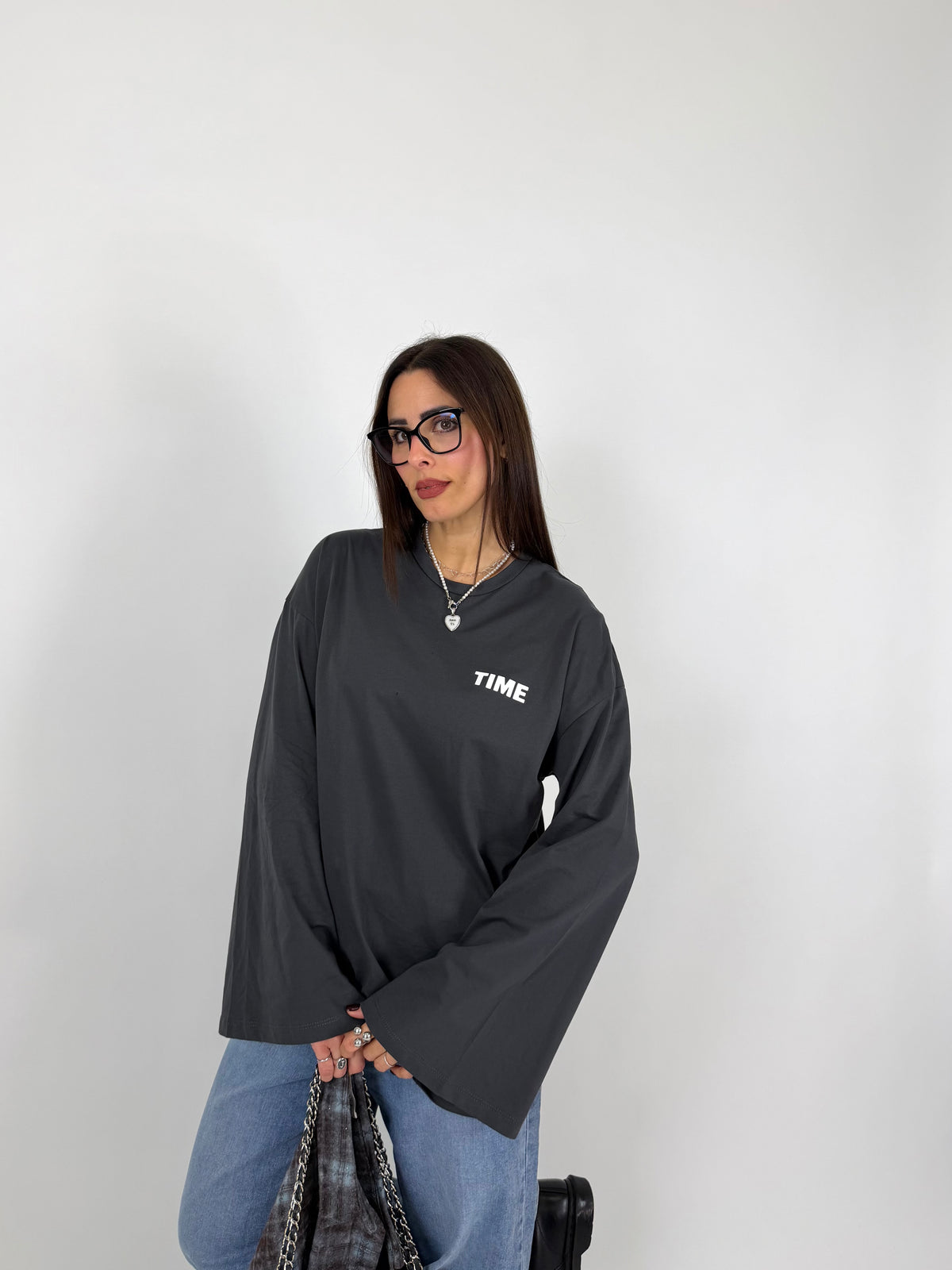 T-SHIRT TIME PIOMBO