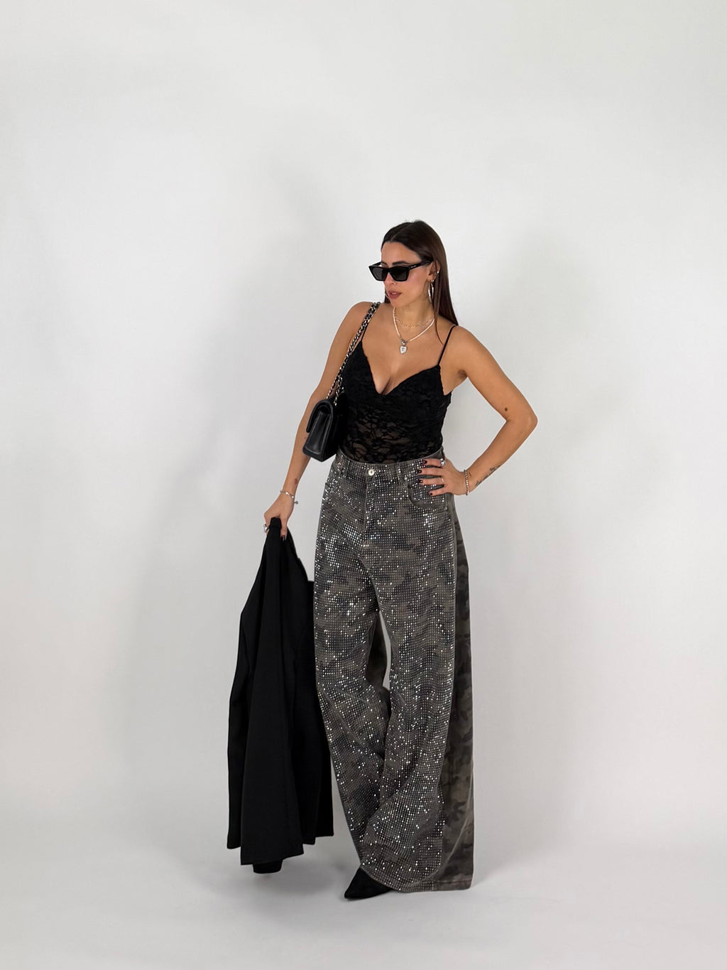 PANTA MILITARY SHINE