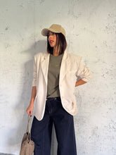 Carica l&#39;immagine nel visualizzatore di Gallery, BLAZER LOOSE FIT AVORIO
