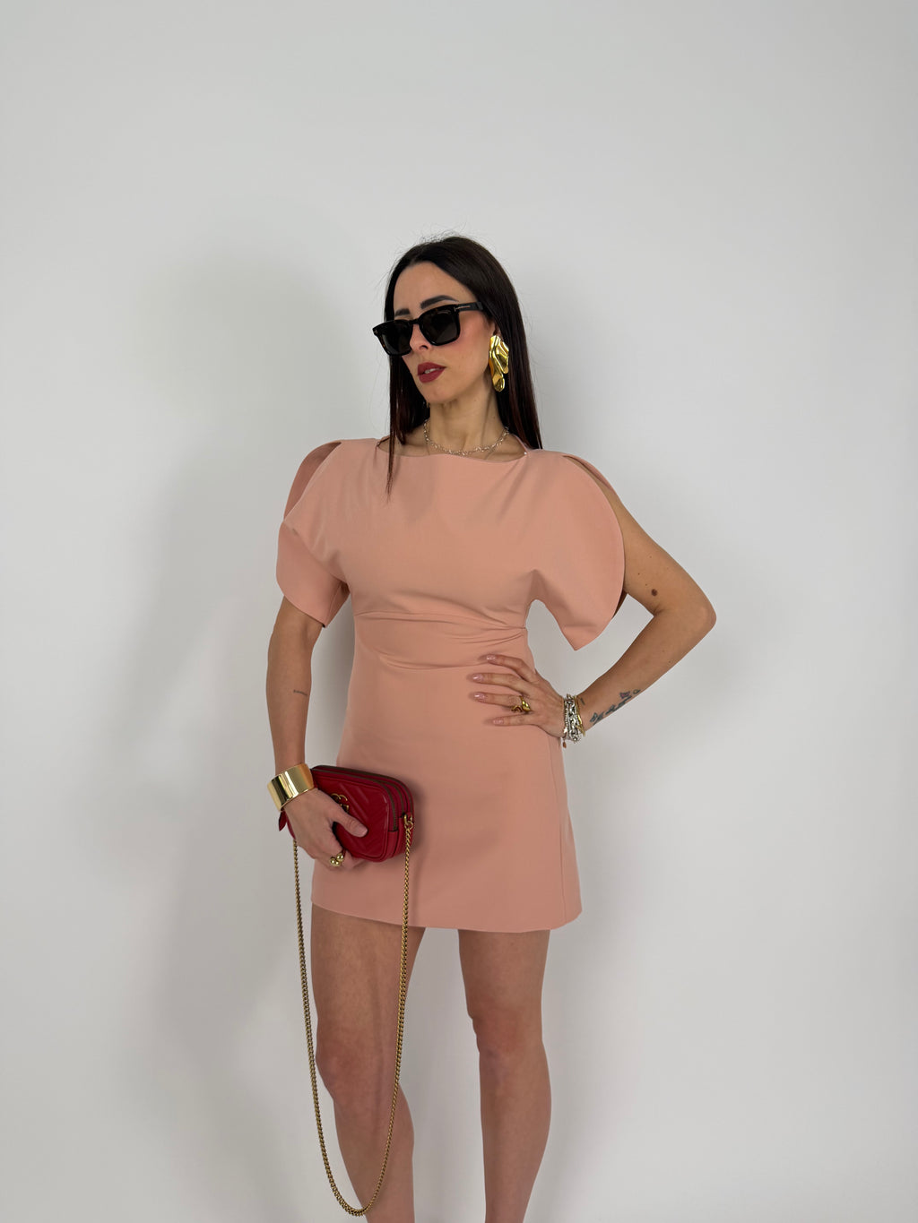 ABITO CURVE ROSA