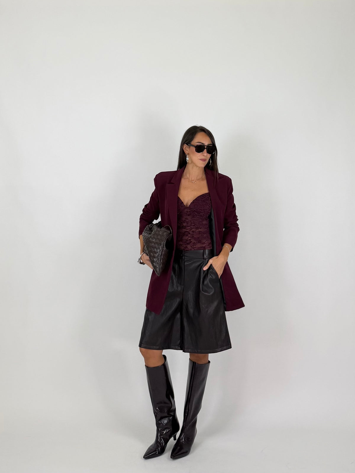 BODY VELVET LACE VINACCIA