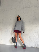 Carica l&#39;immagine nel visualizzatore di Gallery, PULL SILK GRIGIO
