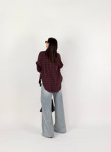 Carica l'immagine nel visualizzatore di Gallery, SHIRT CHECK DENIM PURPLE
