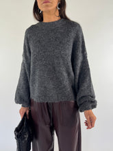 Carica l&#39;immagine nel visualizzatore di Gallery, PULL SOFT GRIGIO SCURO
