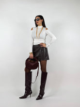 Carica l'immagine nel visualizzatore di Gallery, MOON BAG BORDEAUX
