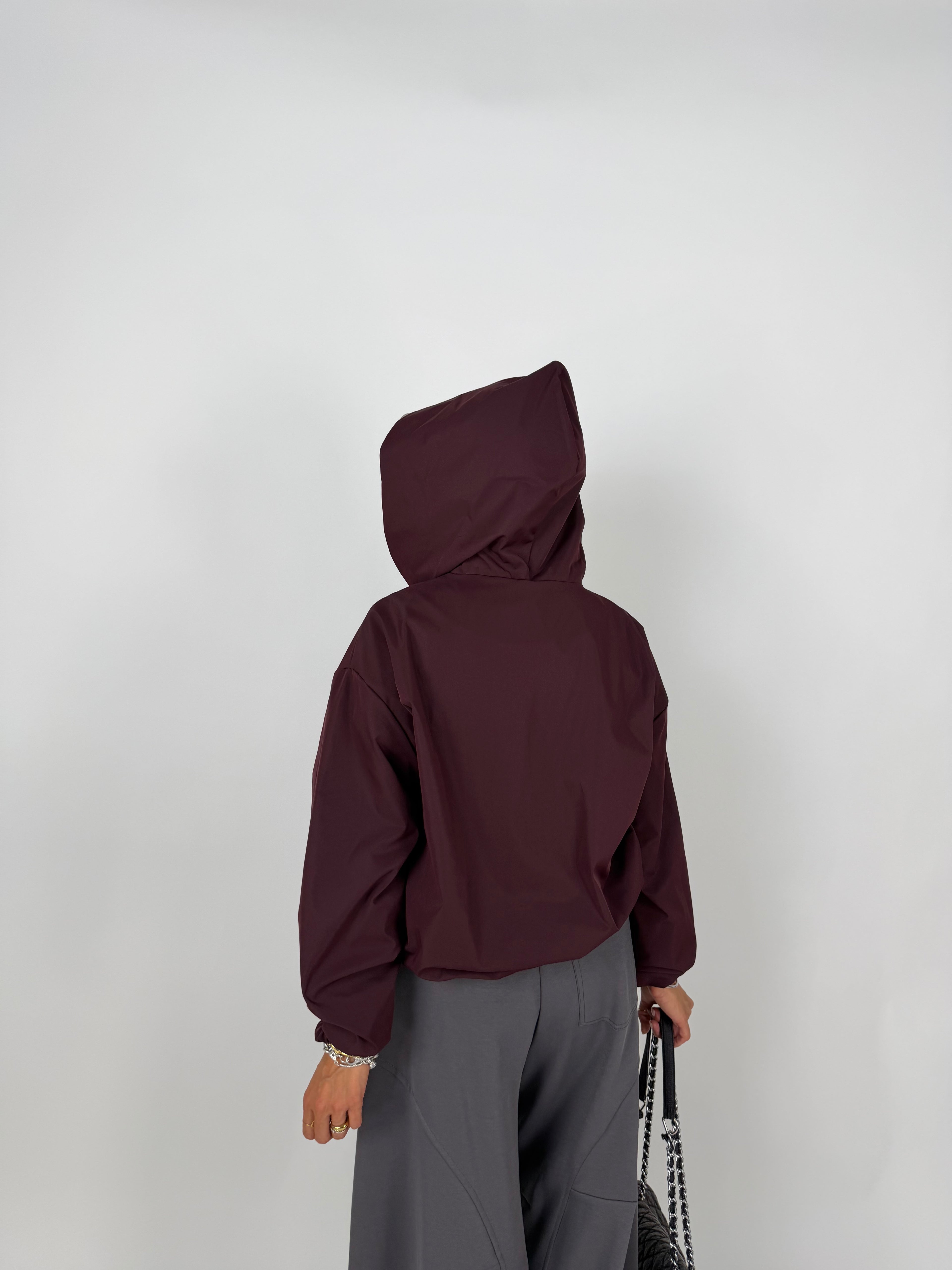 GIACCA TECH PUFF BORDEAUX