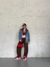 Carica l&#39;immagine nel visualizzatore di Gallery, shirt slouchy denim
