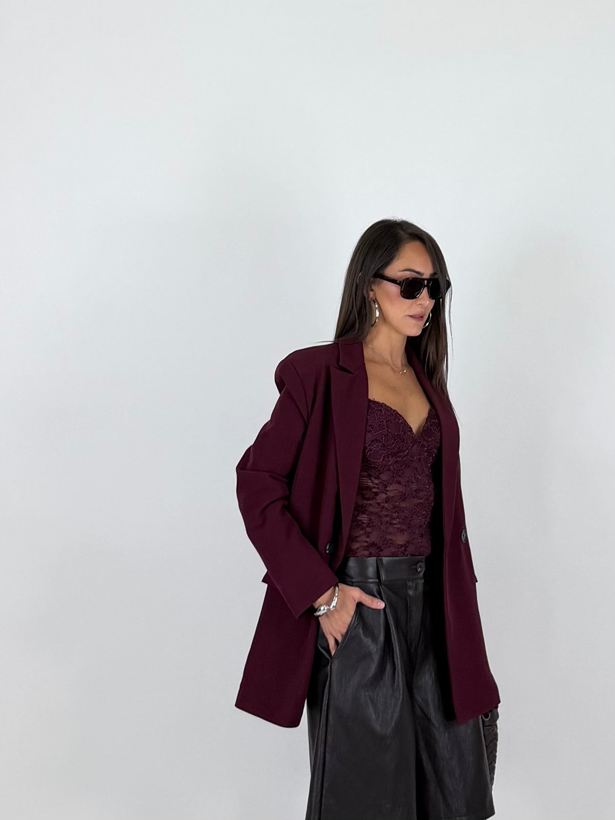 BODY VELVET LACE VINACCIA