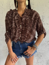 Carica l&#39;immagine nel visualizzatore di Gallery, SHIRT PAISLEY ROUCHES
