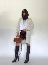 Carica l&#39;immagine nel visualizzatore di Gallery, CARDIGAN LUNGO AVORIO
