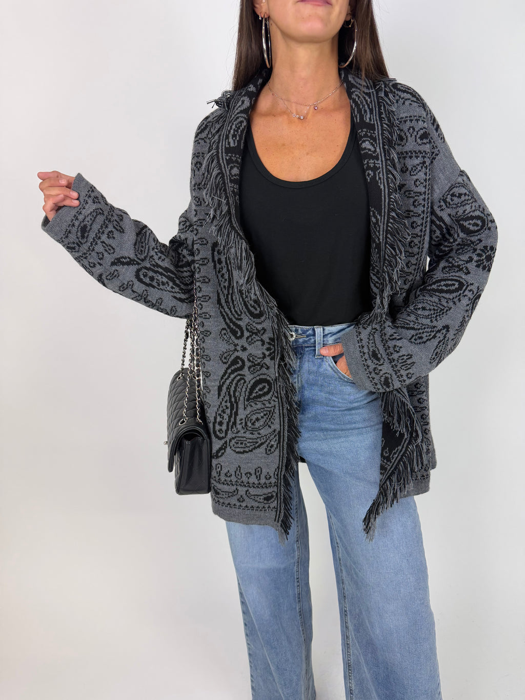 CARDIGAN AZTECO
