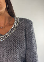 Carica l&#39;immagine nel visualizzatore di Gallery, PULL DIAMOND GRIGIO
