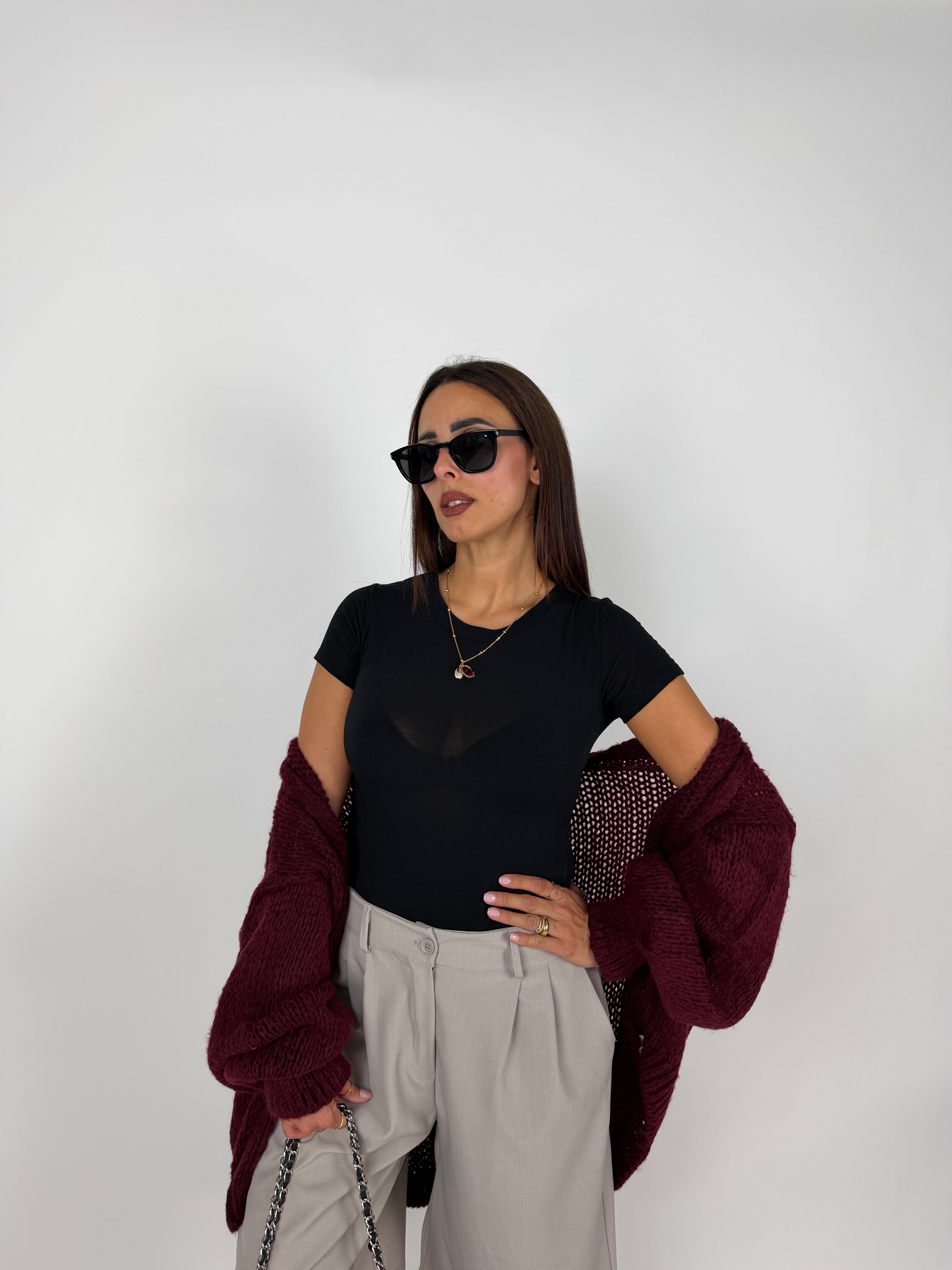 T-SHIRT VEIL NERA