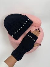 Carica l'immagine nel visualizzatore di Gallery, COORD CAPGLOVES BLACK
