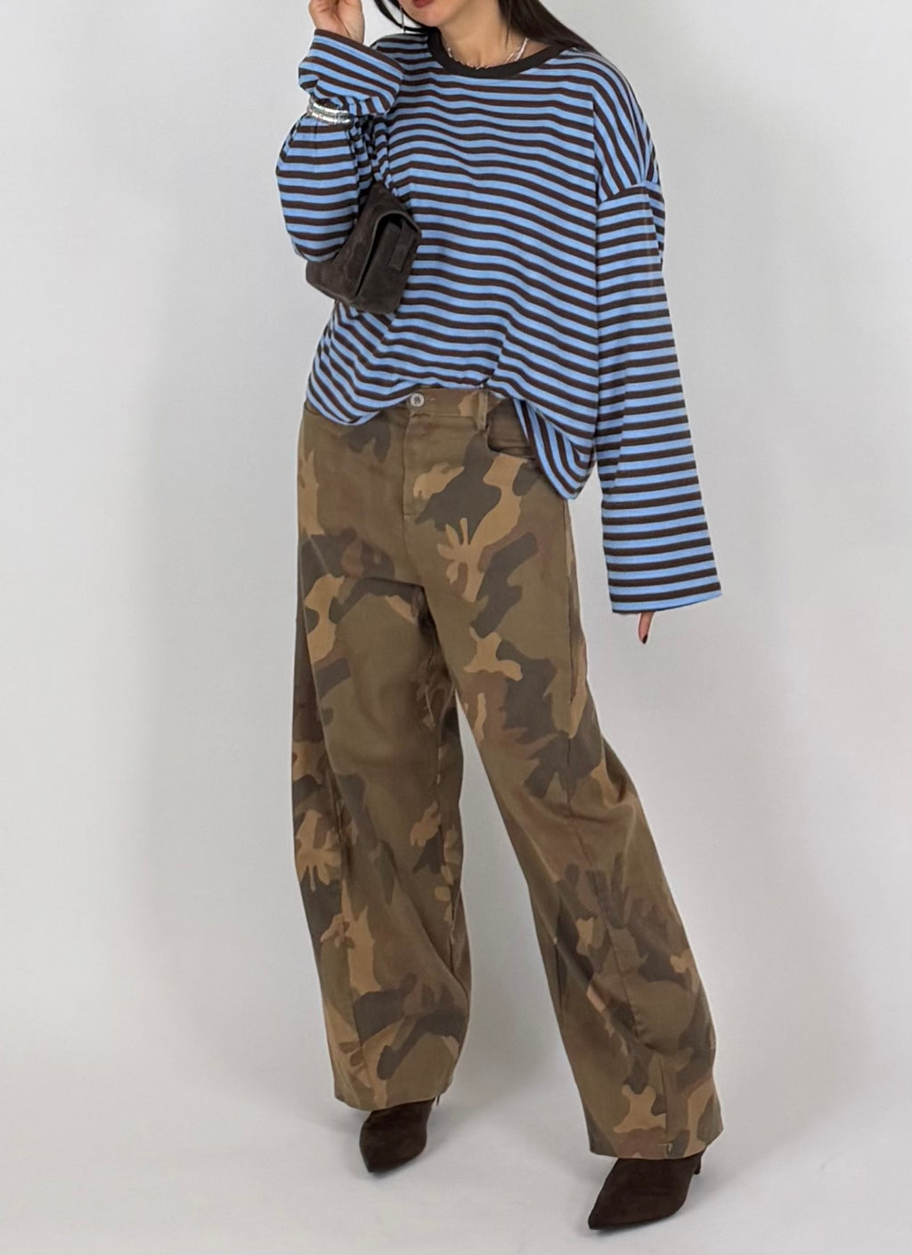 MAGLIA STRIPES SKY