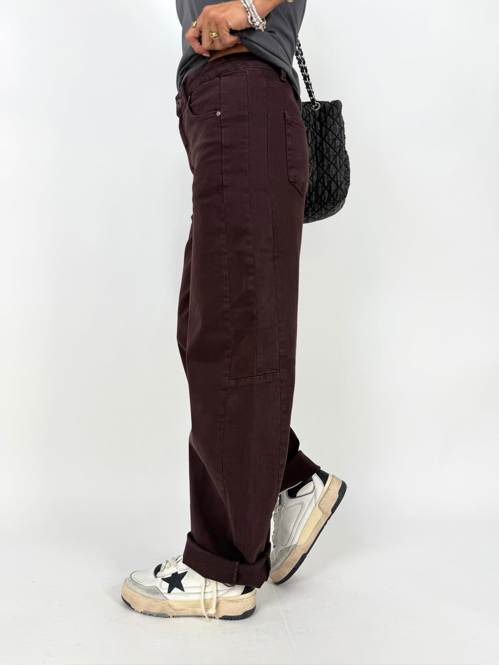 JEANS MALL AUBERGINE