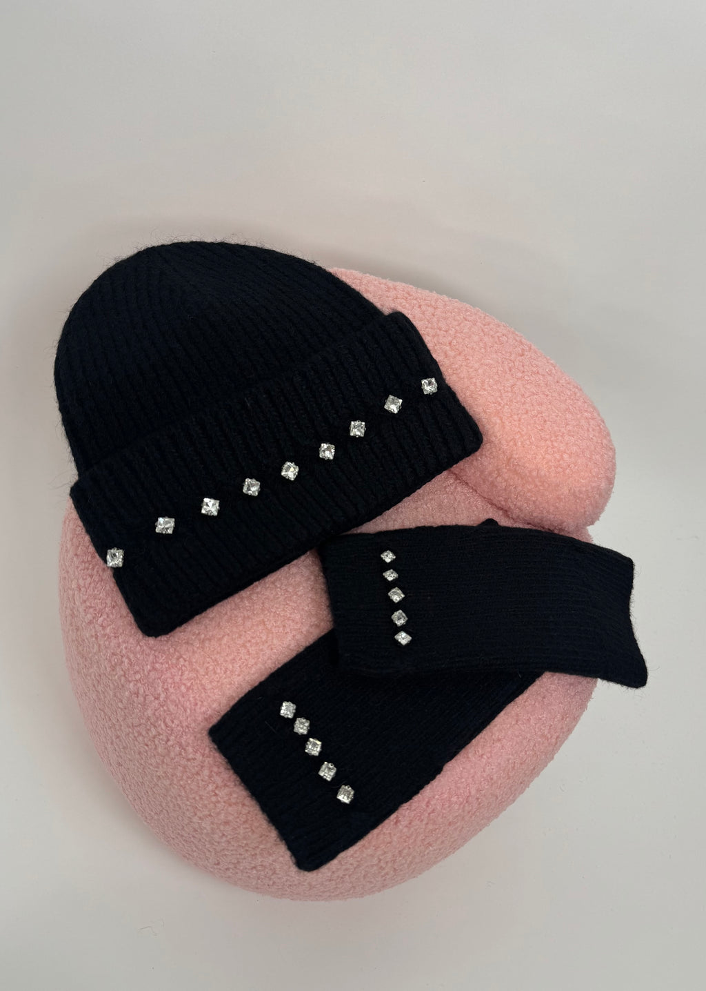 COORD CAPGLOVES BLACK