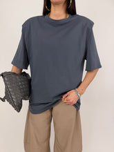 Carica l'immagine nel visualizzatore di Gallery, T-SHIRT OVER SHOL ANTRACITE
