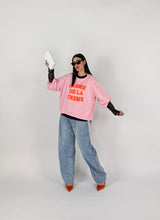 Carica l'immagine nel visualizzatore di Gallery, FELPA CRÈME ROSA
