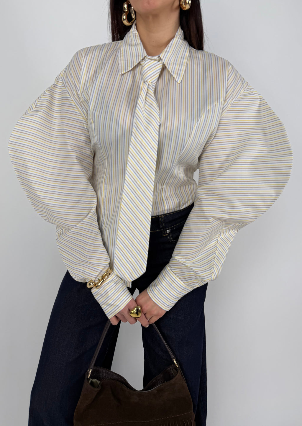 CAMICIA TYE YELLOW