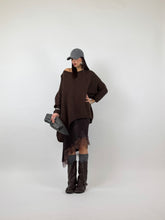 Carica l'immagine nel visualizzatore di Gallery, GONNA MIDI LACE CHOCO
